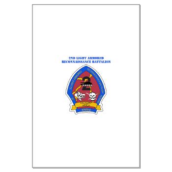 2LARB - M01 - 02 - 2nd Light Armored Reconnaissance Bn with text - Large Framed Print - Click Image to Close